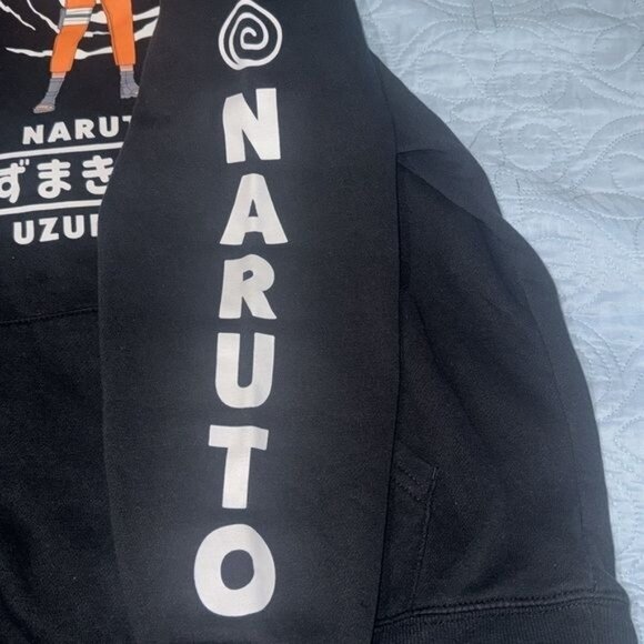 Naruto Uzumaki Black Hoodie Small - Picture 5 of 6